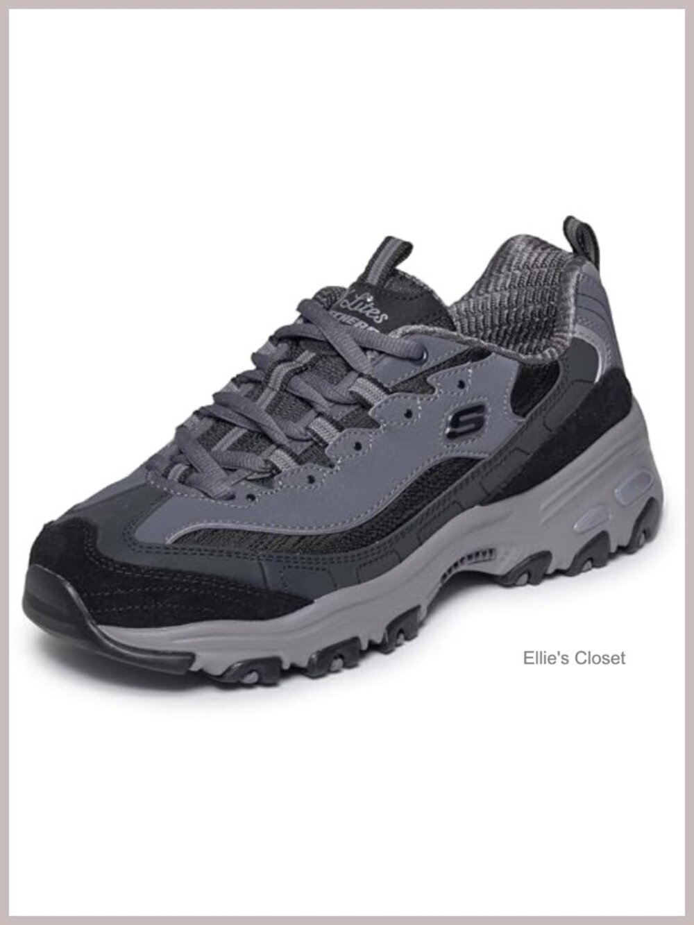 Skechers D'Lites Modern Classic Lace-Up Fashion Sneakers Low Top Women's